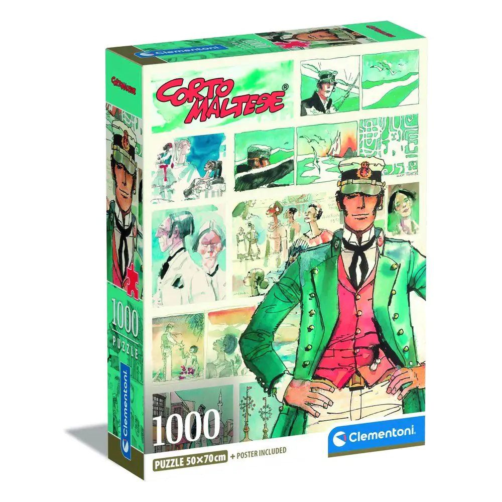 Corto Maltese puzzle 1000ks produktová fotografia