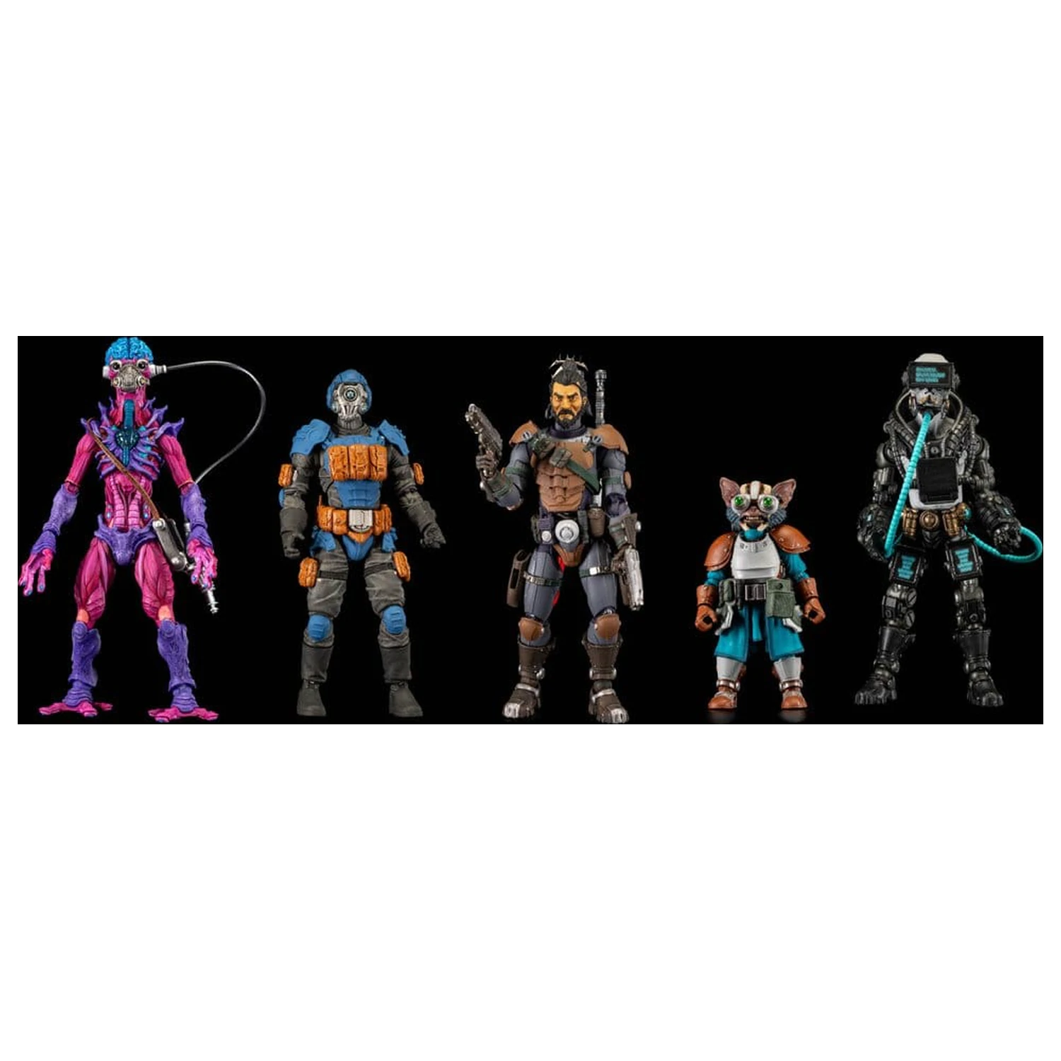 Cosmic Legions Action Figure Príslušenstvo – balenie hláv produktová fotografia