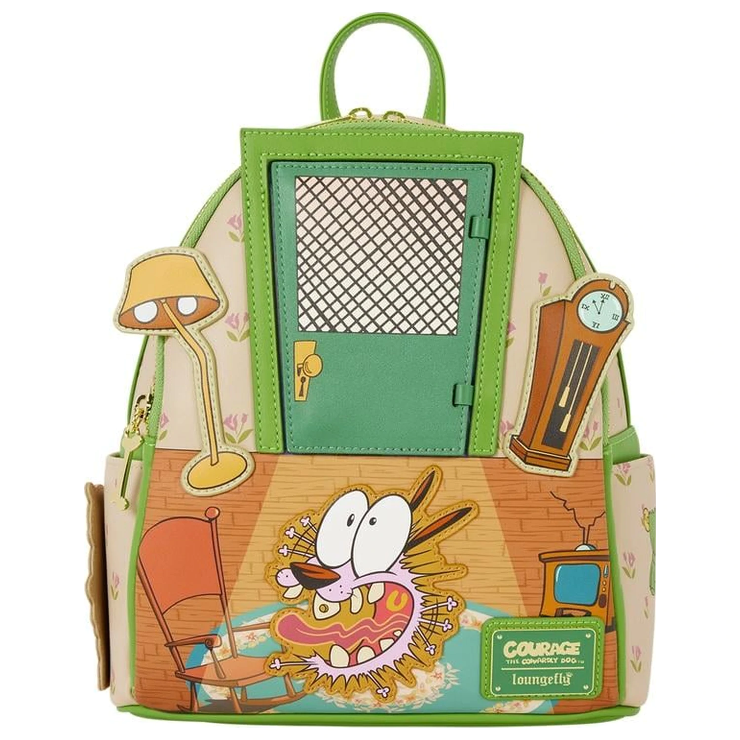 Courage the Cowardly Dog Mini Batoh Loungefly produktová fotografia