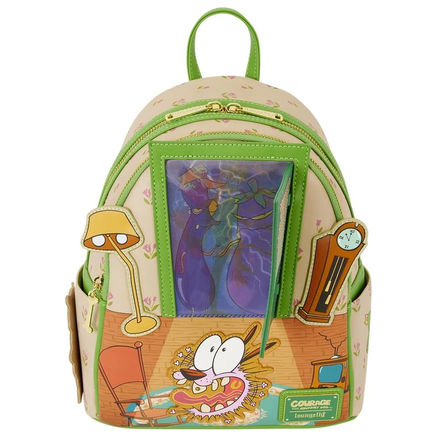 Courage the Cowardly Dog Mini Batoh Loungefly produktová fotografia