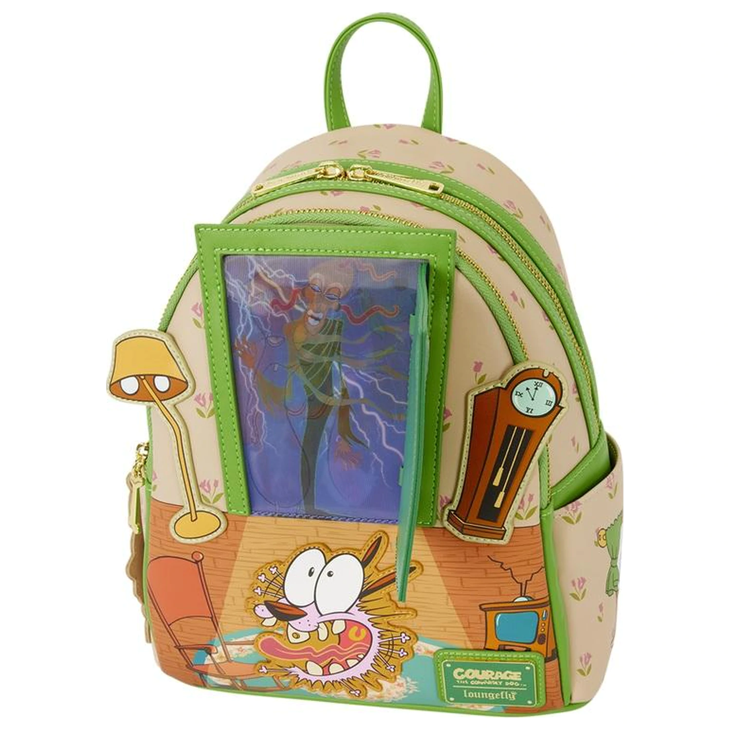 Courage the Cowardly Dog Mini Batoh Loungefly produktová fotografia