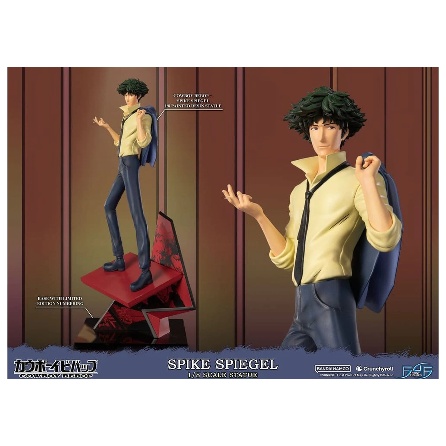 Cowboy Bebop živicová socha 1/8 Spike Spiegel 34 cm produktová fotografia