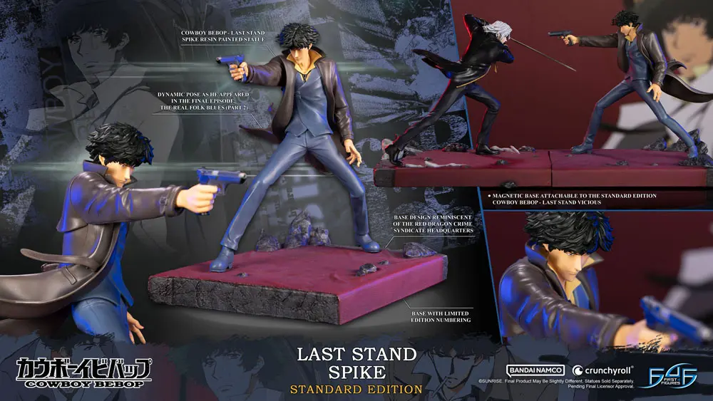 Cowboy Bebop szobor Last Stand Spike 28 cm termékfotó