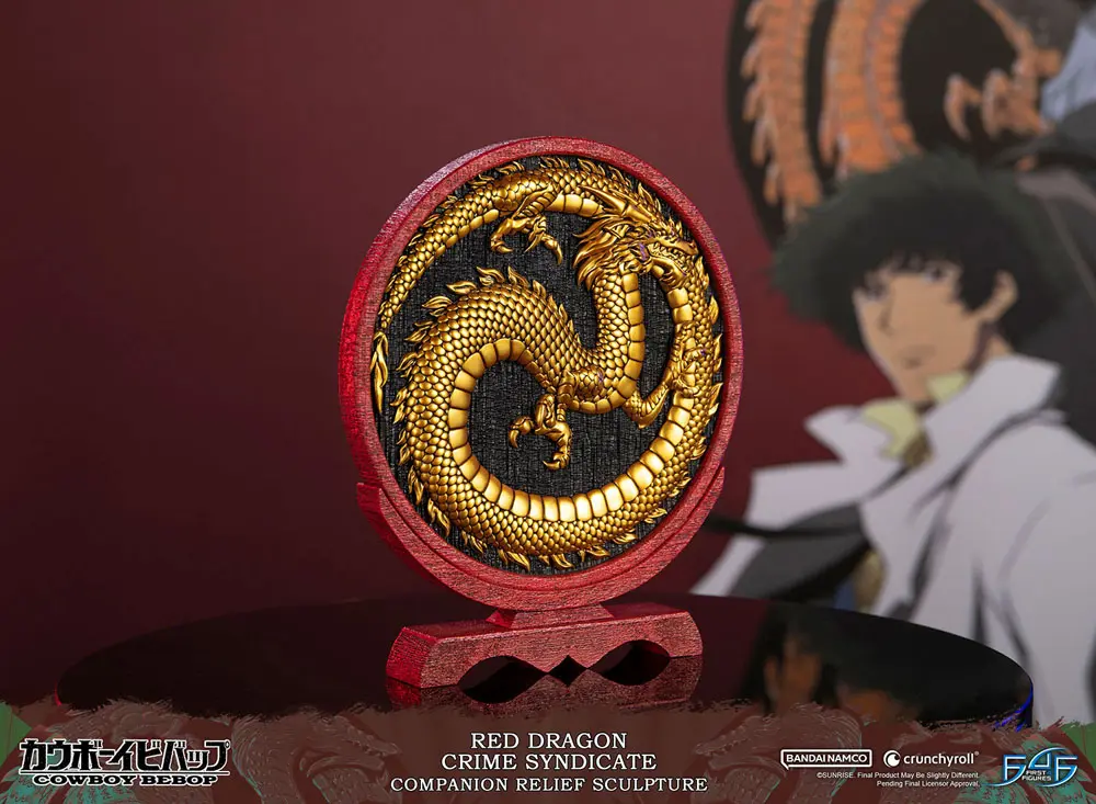 Cowboy Bebop Socha Red Dragon Crime Syndicate Companion Reliéf 35 cm produktová fotografia