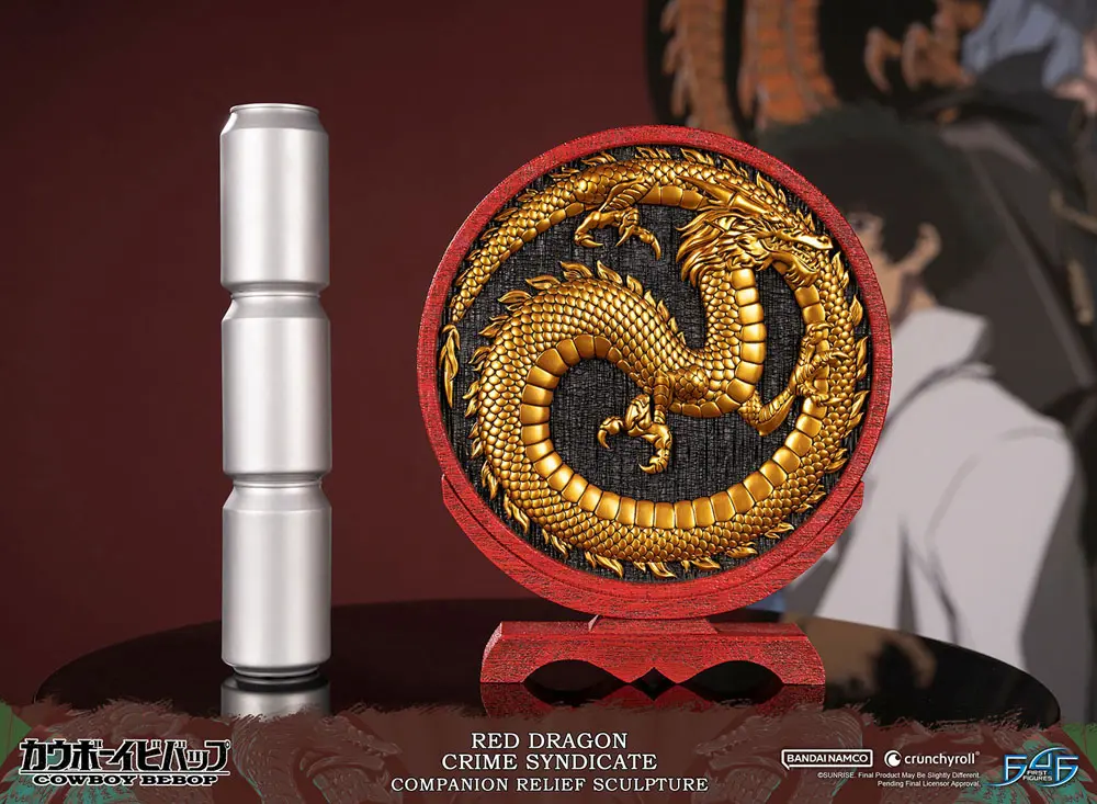 Cowboy Bebop Socha Red Dragon Crime Syndicate Companion Reliéf 35 cm produktová fotografia