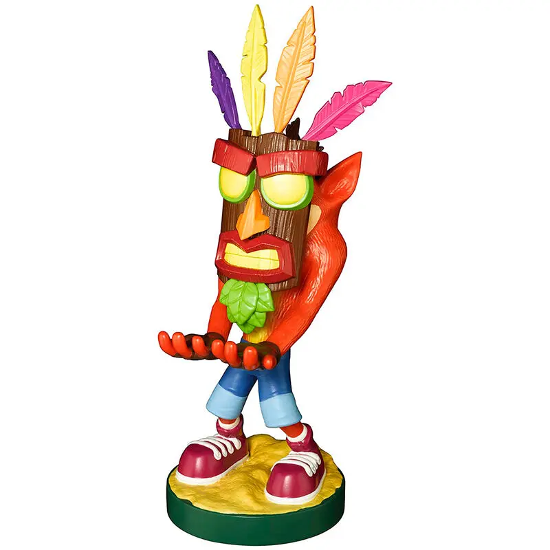 Crash Bandicoot Cable Guy Aku Aku Crash 20 cm produktová fotografia