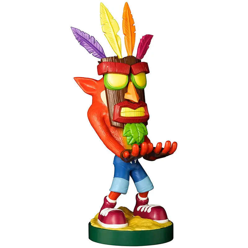 Crash Bandicoot Cable Guy Aku Aku Crash 20 cm produktová fotografia