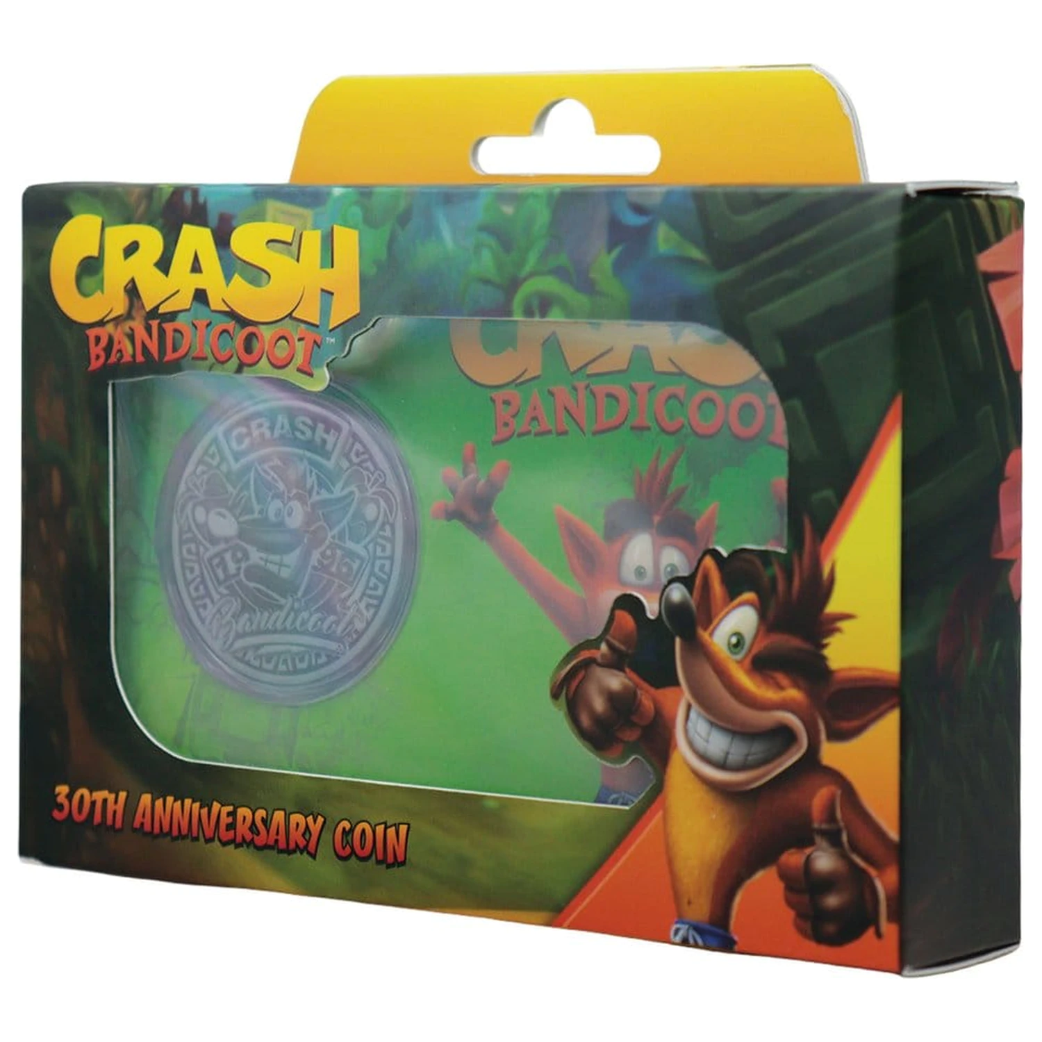 Crash Bandicoot Zberateľská minca v prezentácii Limitovaná Edícia produktová fotografia