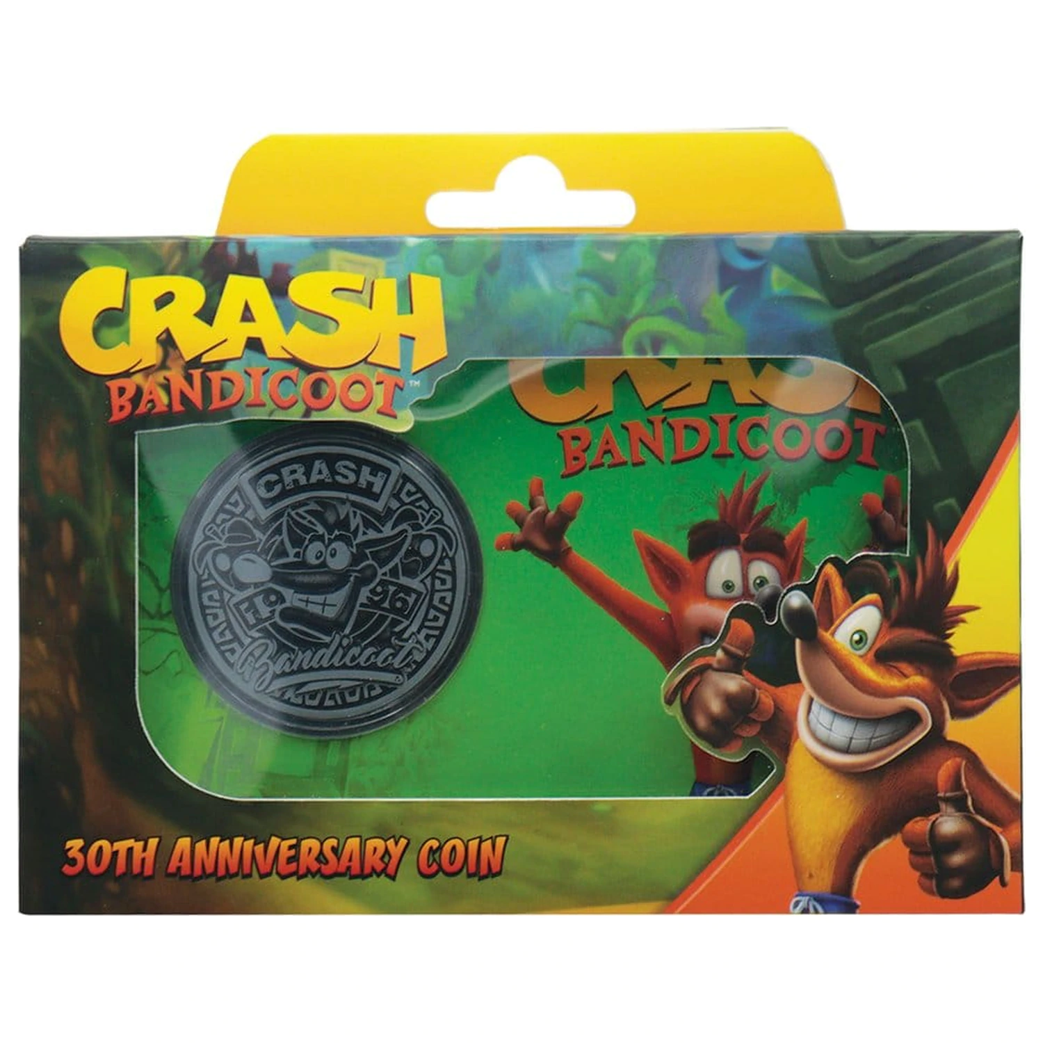 Crash Bandicoot Zberateľská minca v prezentácii Limitovaná Edícia produktová fotografia