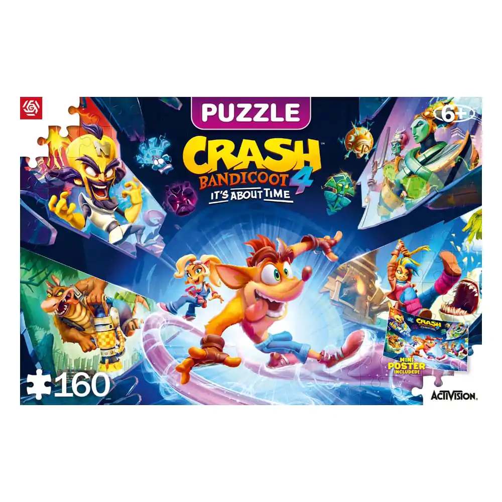 Crash Bandicoot 4 Kids Puzzle It's About Time (160 ks) termékfotó