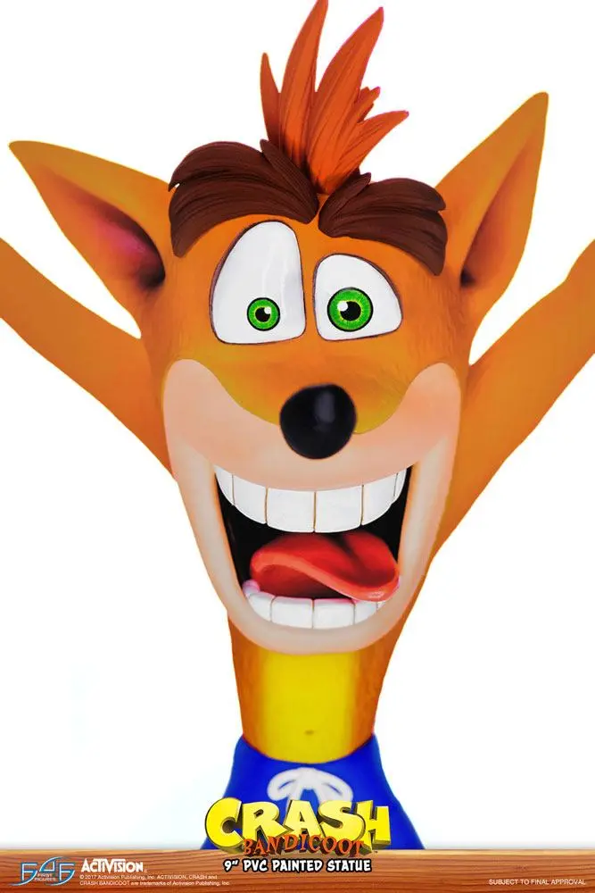 Crash Bandicoot N. Sane Trilogy PVC Socha Crash Bandicoot 23 cm produktová fotografia