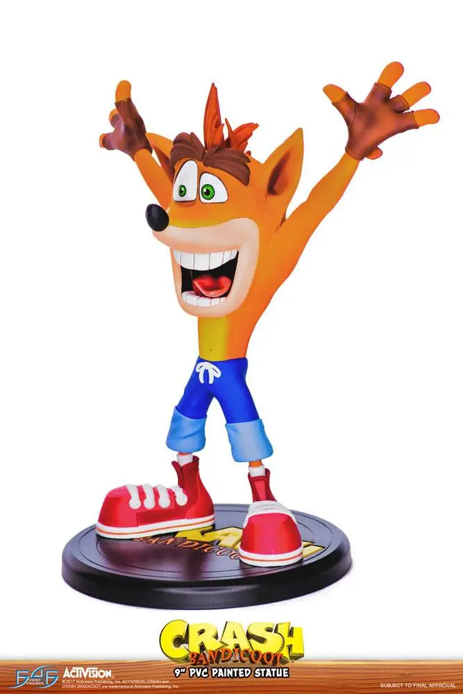 Crash Bandicoot N. Sane Trilogy PVC Socha Crash Bandicoot 23 cm produktová fotografia