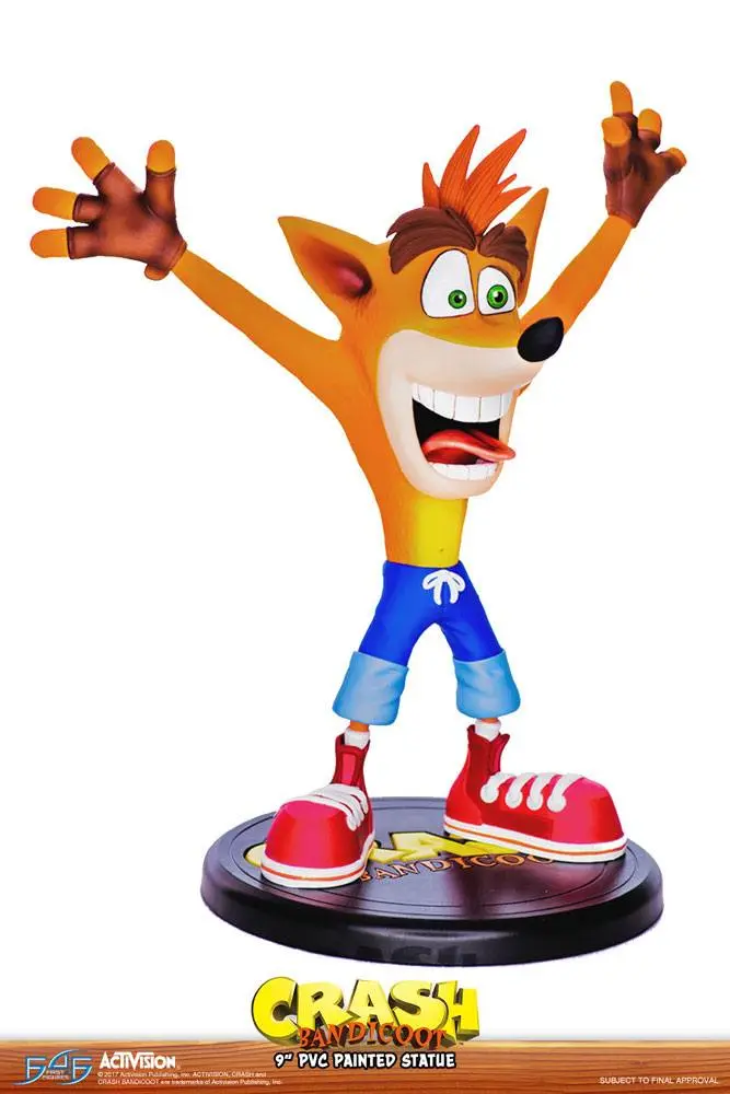 Crash Bandicoot N. Sane Trilogy PVC Socha Crash Bandicoot 23 cm produktová fotografia