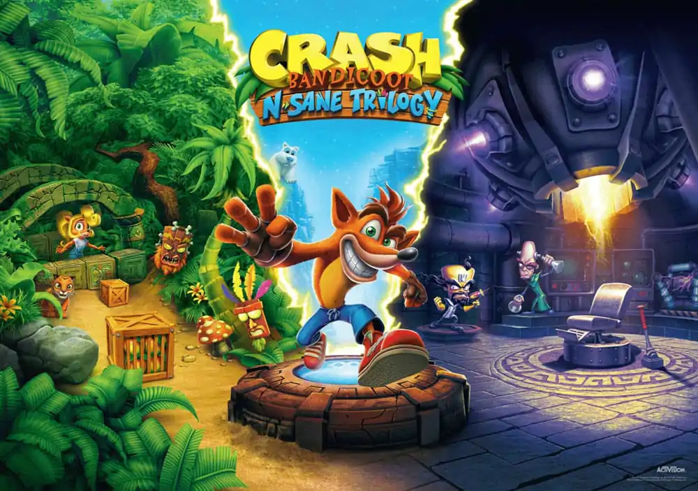 Crash Bandicoot N Sane Triology Puzzle (1000 dielikov) produktová fotografia