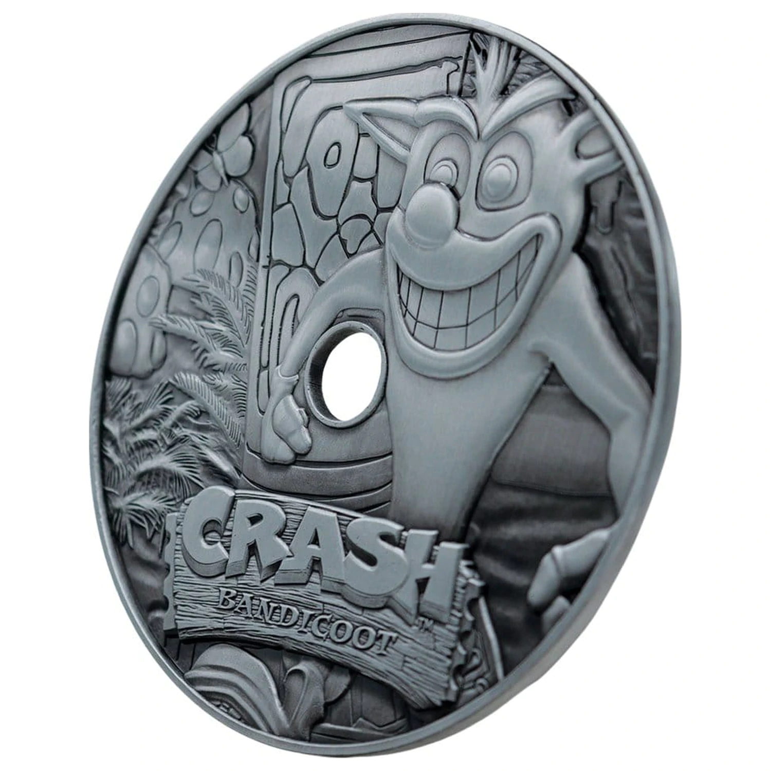 Crash Bandicoot replika kovový CD-ROM zberateľský limitovaná edícia 11 cm produktová fotografia