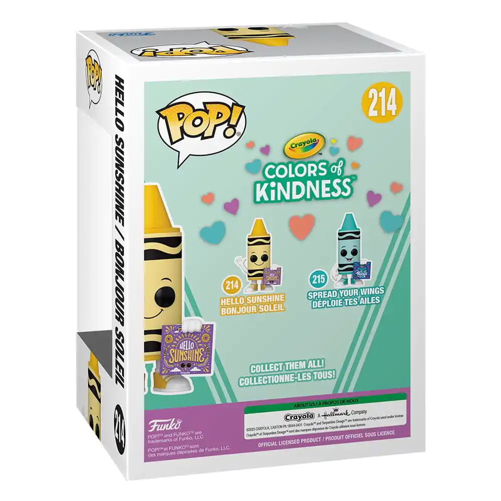 Crayola POP! Vinyl Figúrka Yellow Crayon (Kindness) 9 cm produktová fotografia