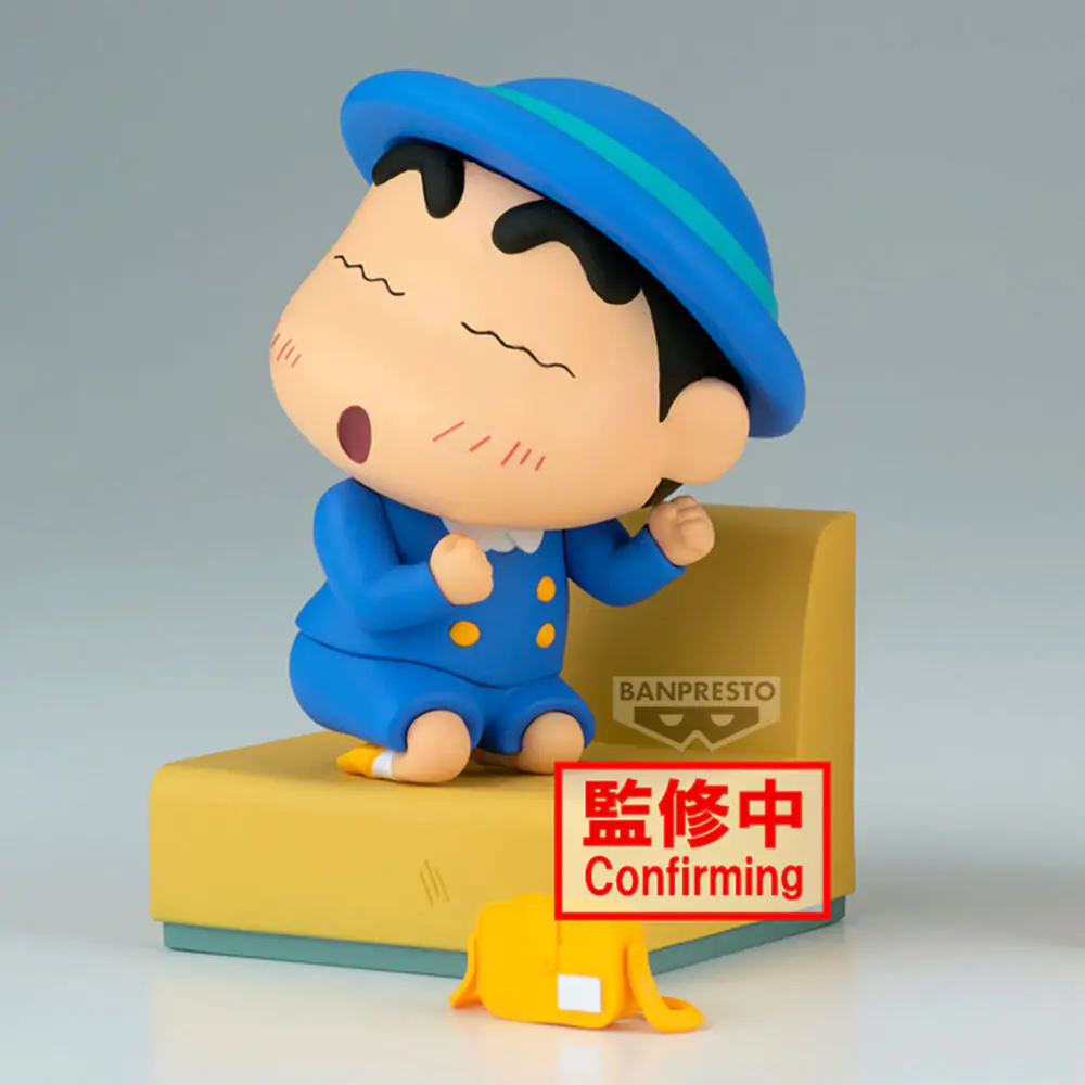 Crayon Shinchan Nakayoshi Memories Let's Go To Kindergarten Shinnosuke figúrka 10cm produktová fotografia