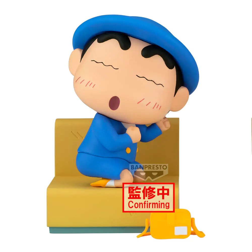 Crayon Shinchan Nakayoshi Memories Let's Go To Kindergarten Shinnosuke figúrka 10cm produktová fotografia