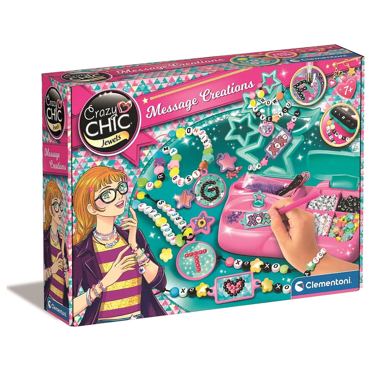 Crazy Chic súprava na výrobu šperkov so správou produktová fotografia