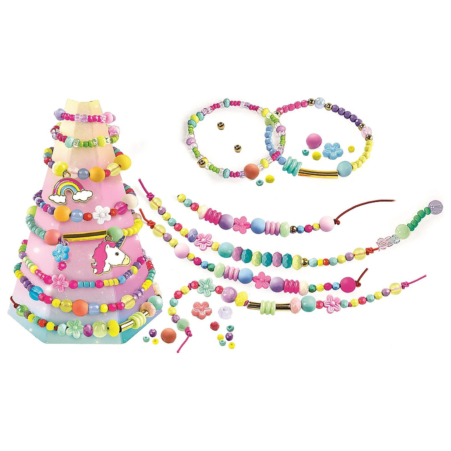 Crazy Chic Jednorožec súprava na výrobu náramkov kreatívna sada produktová fotografia