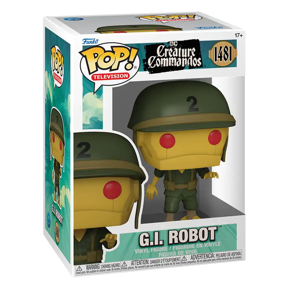 Creature Commandos Funko POP! TV Vinyl Figúrka G.I. Robot 9 cm termékfotó