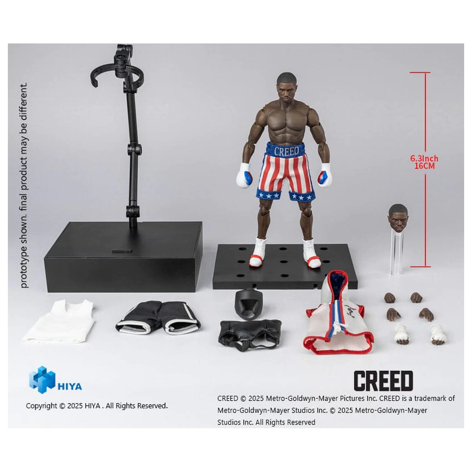 Creed (2015) Exquisite Super Series akčná figúrka 1/12 Adonis Creed 16 cm produktová fotografia