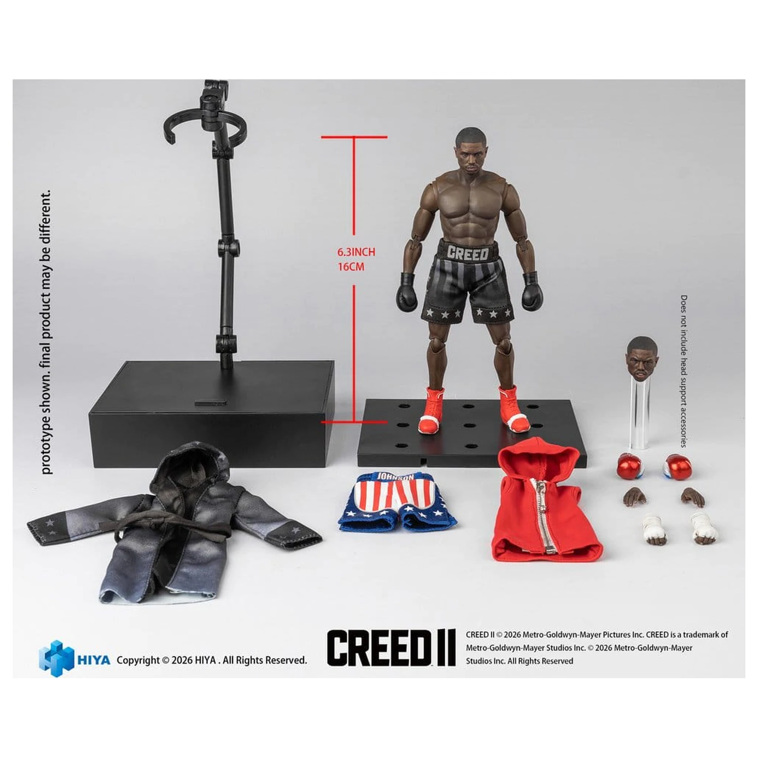 Creed II Exquisite Super akčná figúrka 1/12 Adonis Creed 16 cm produktová fotografia