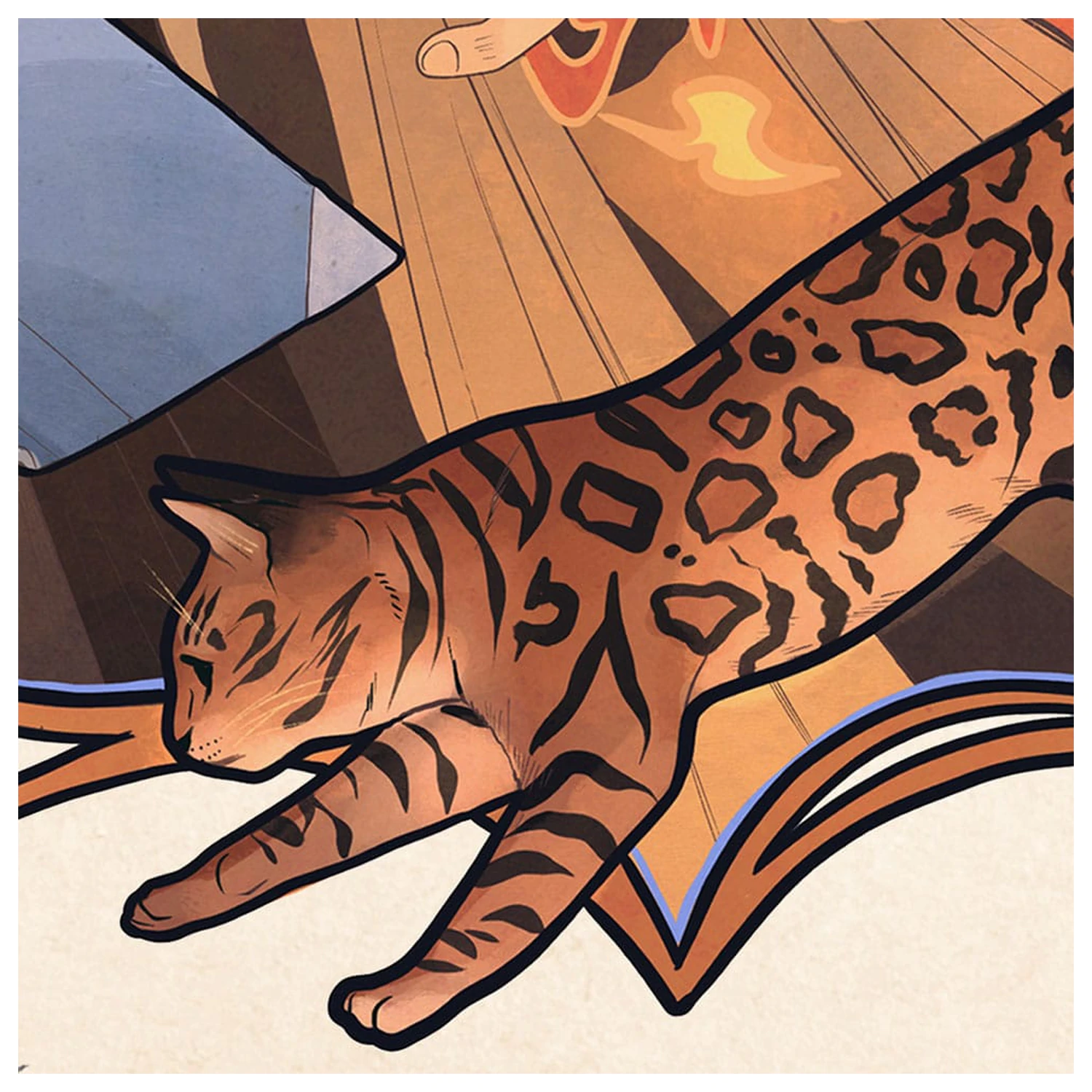 Critical Role Art Print Liam O'Brien: Ilustrácie k 10. výročiu Art Nouveau 46 x 28 cm - nezarámované produktová fotografia