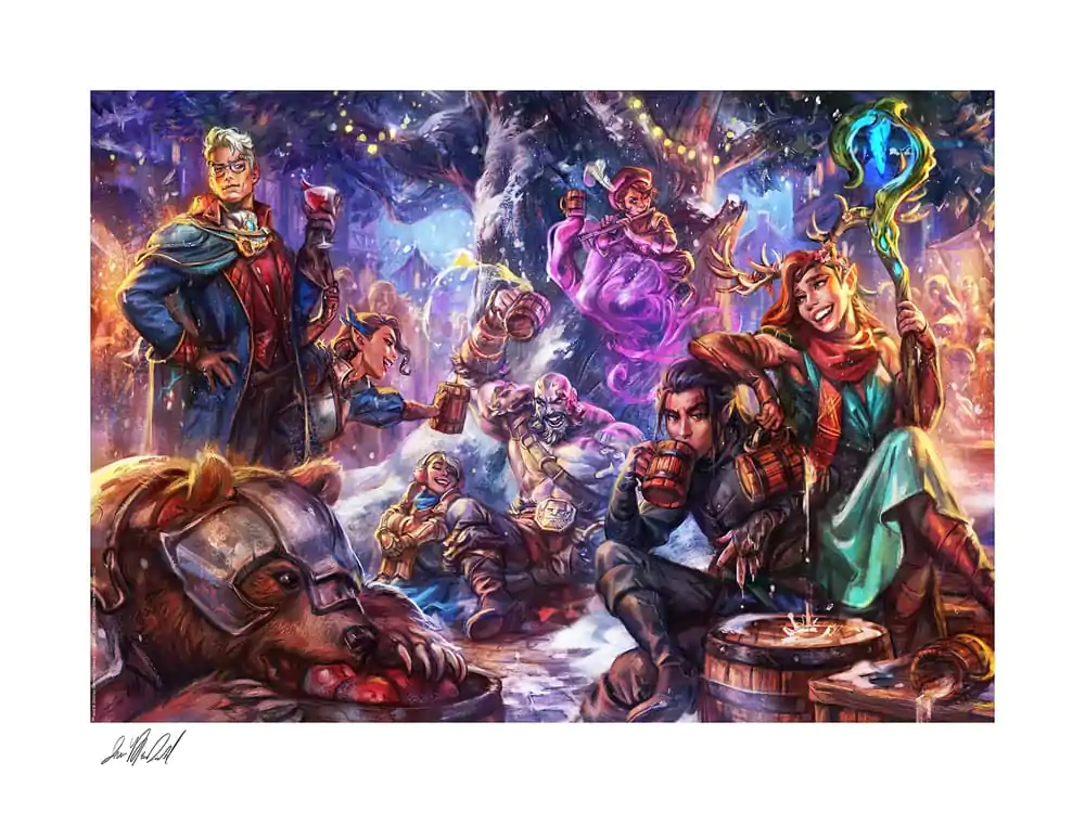 Critical Role Art Print Vox Machina: Winter's Crest at Whitestone 61 x 46 cm - bez rámu produktová fotografia