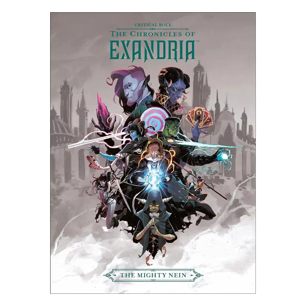 Kniha Critical Role: The Chronicles of Exandria Art Book The Mighty Nein termékfotó