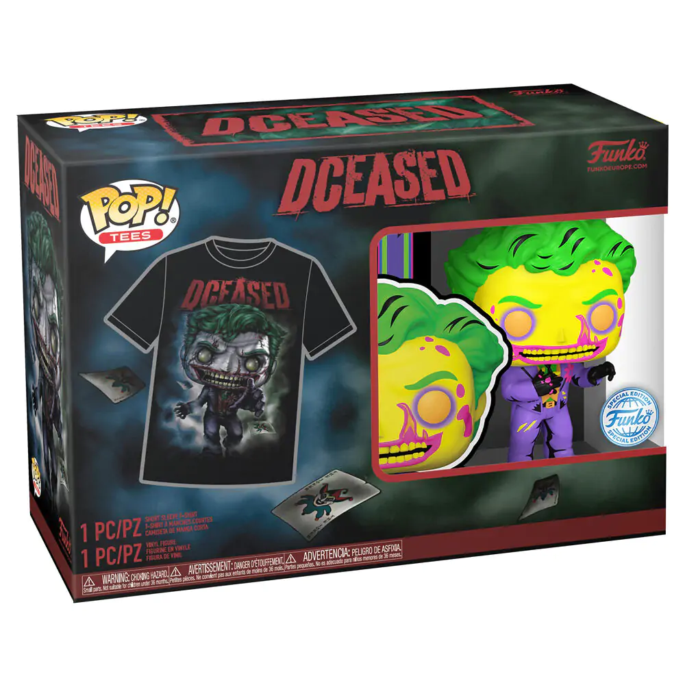 DC Comics POP! & Tee Box Joker (S) termékfotó