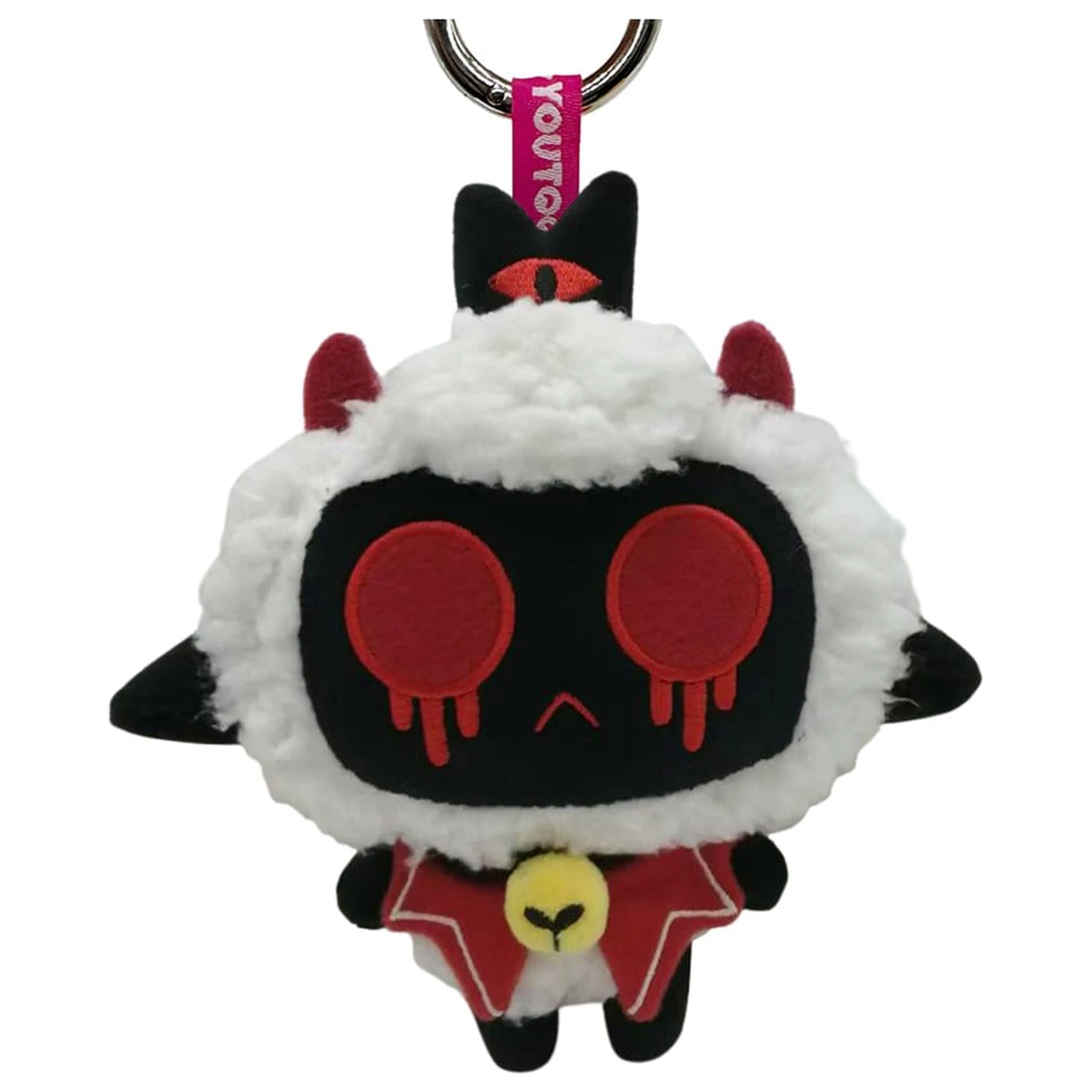Cult of the Lamb Plyšová kľúčenka Possessed Lamb 13 cm produktová fotografia