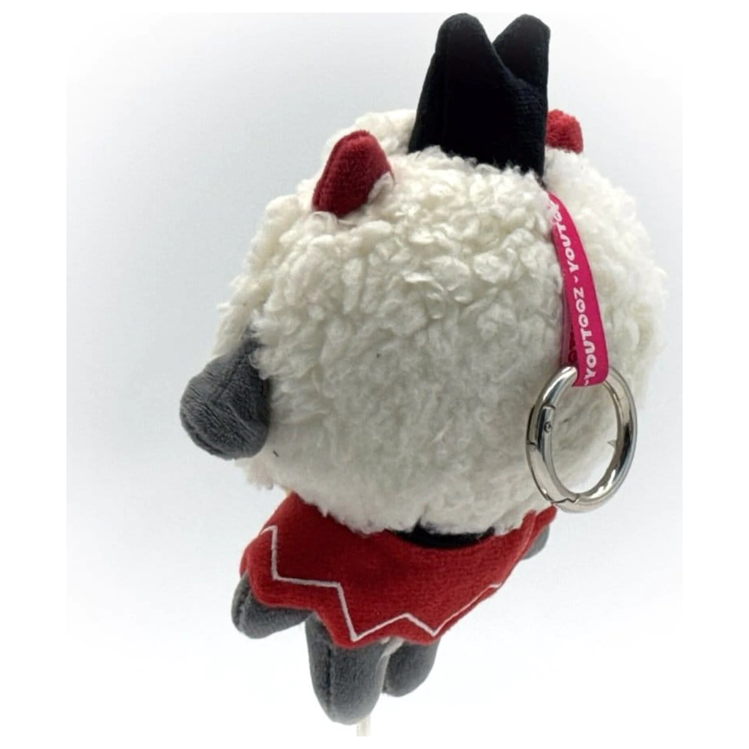 Cult of the Lamb Plyšová kľúčenka The Lamb 13 cm produktová fotografia