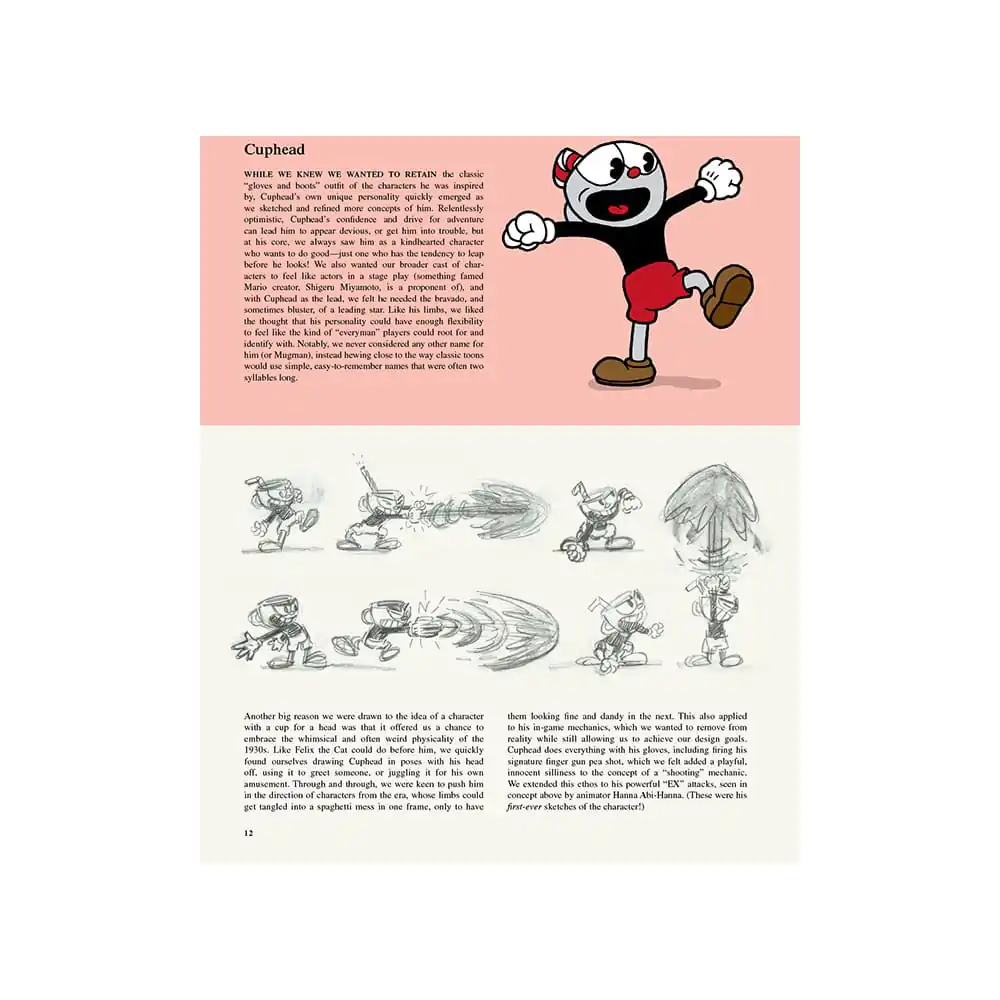 Cuphead Artová kniha The Art of Cuphead produktová fotografia