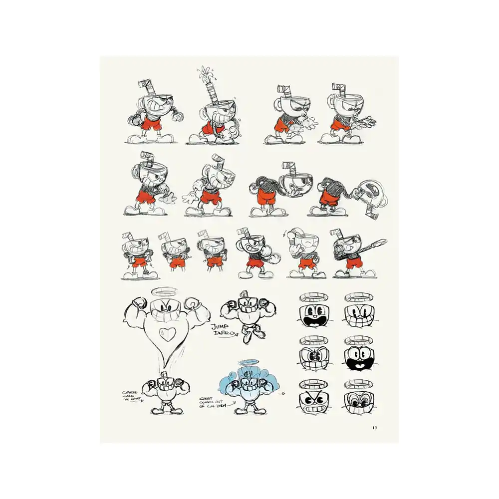 Cuphead Artová kniha The Art of Cuphead produktová fotografia