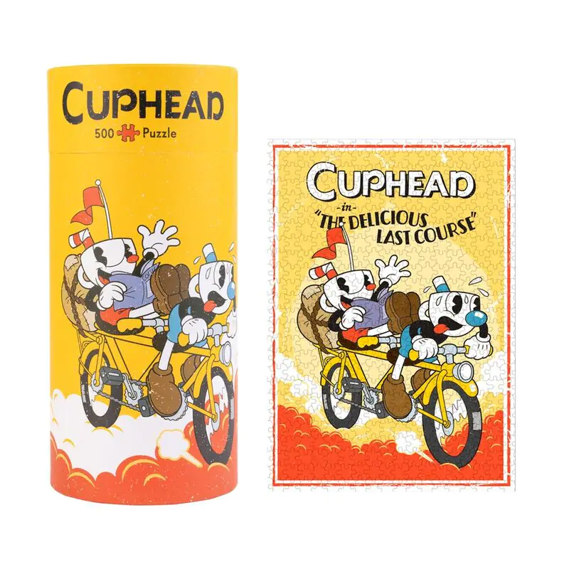 Cuphead Delicious Last Course puzzle 500 dielikov produktová fotografia