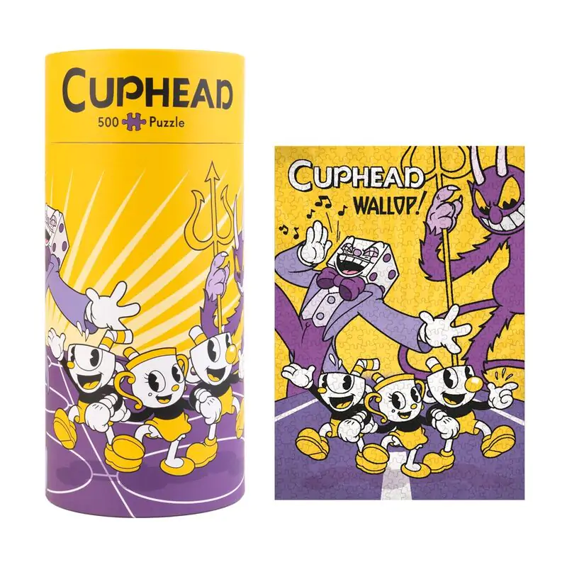 Cuphead Ready For the Devils Dance puzzle 500 dielikov produktová fotografia