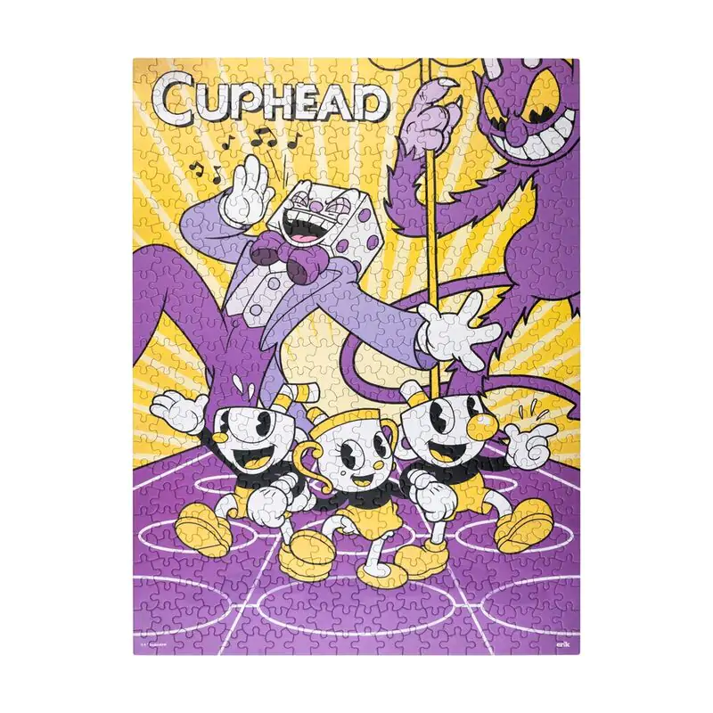 Cuphead Ready For the Devils Dance puzzle 500 dielikov produktová fotografia