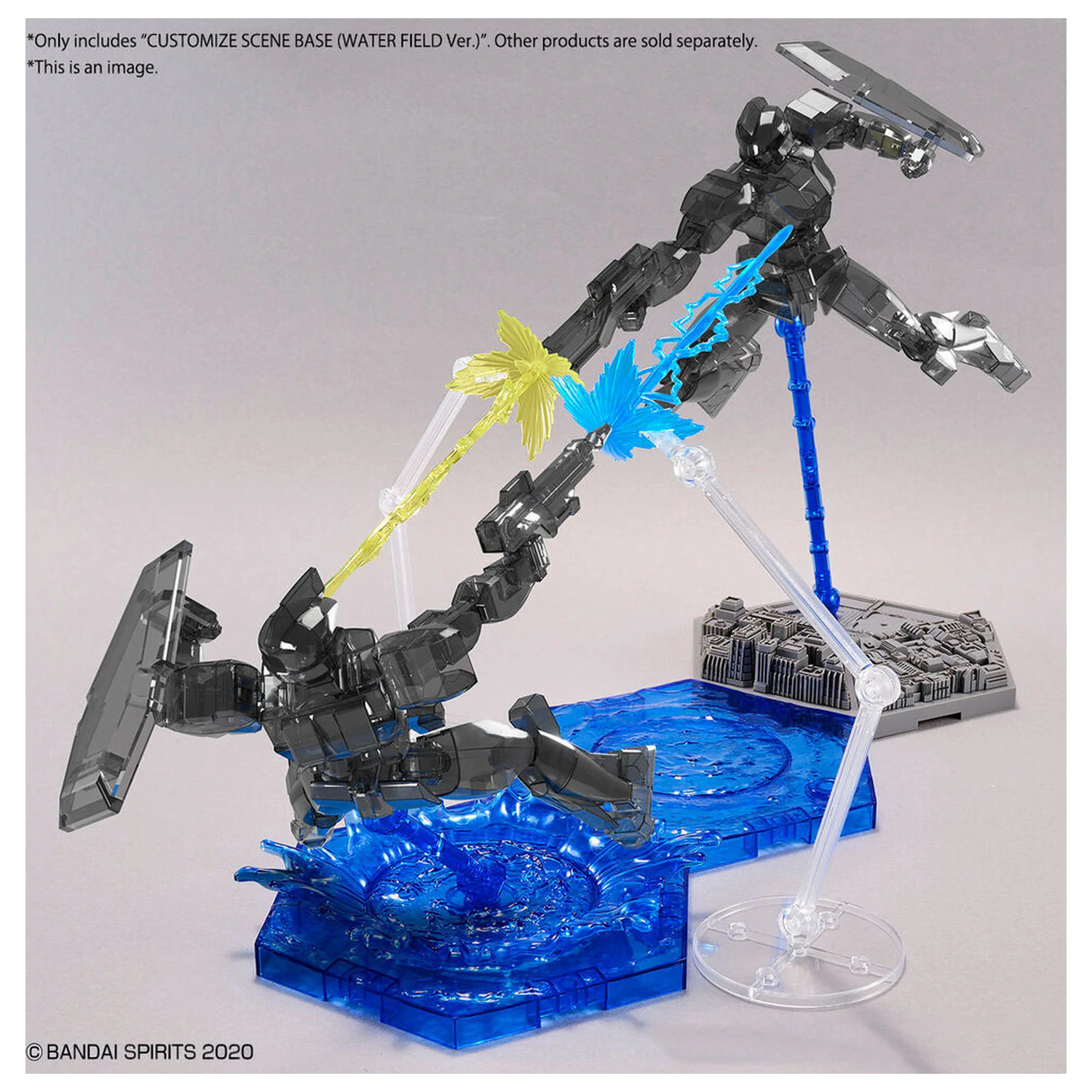 Prispôsobiteľná základňa pre scénický displej verzia Vodné pole produktová fotografia