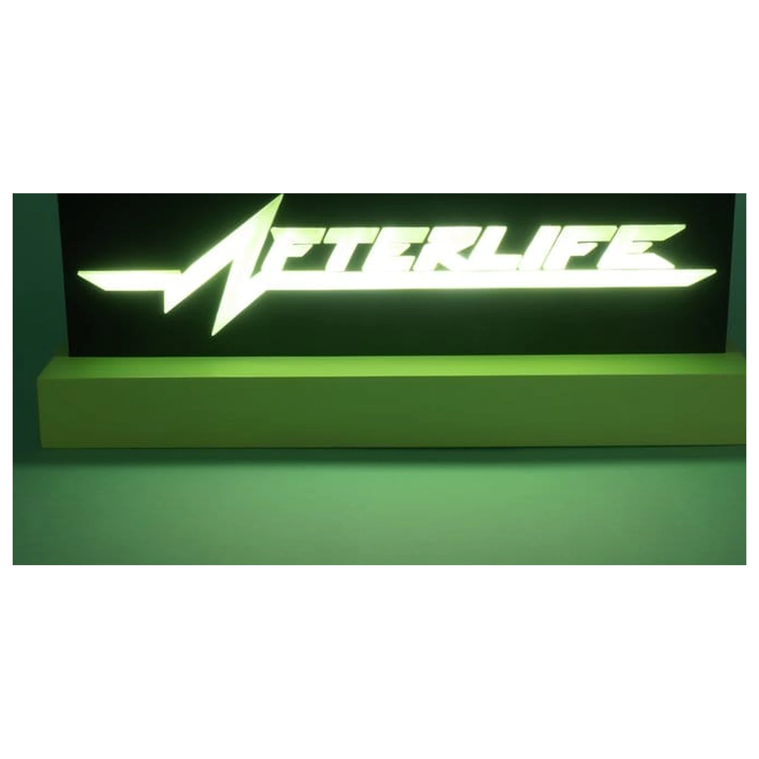 Cyberpunk 2077 Logo Svietidlo Afterlife produktová fotografia