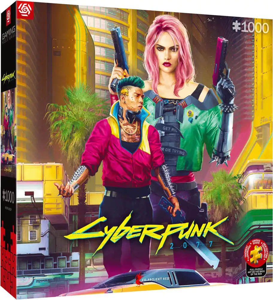 Cyberpunk 2077 Puzzle Kitsch Style (1000 dielikov) produktová fotografia