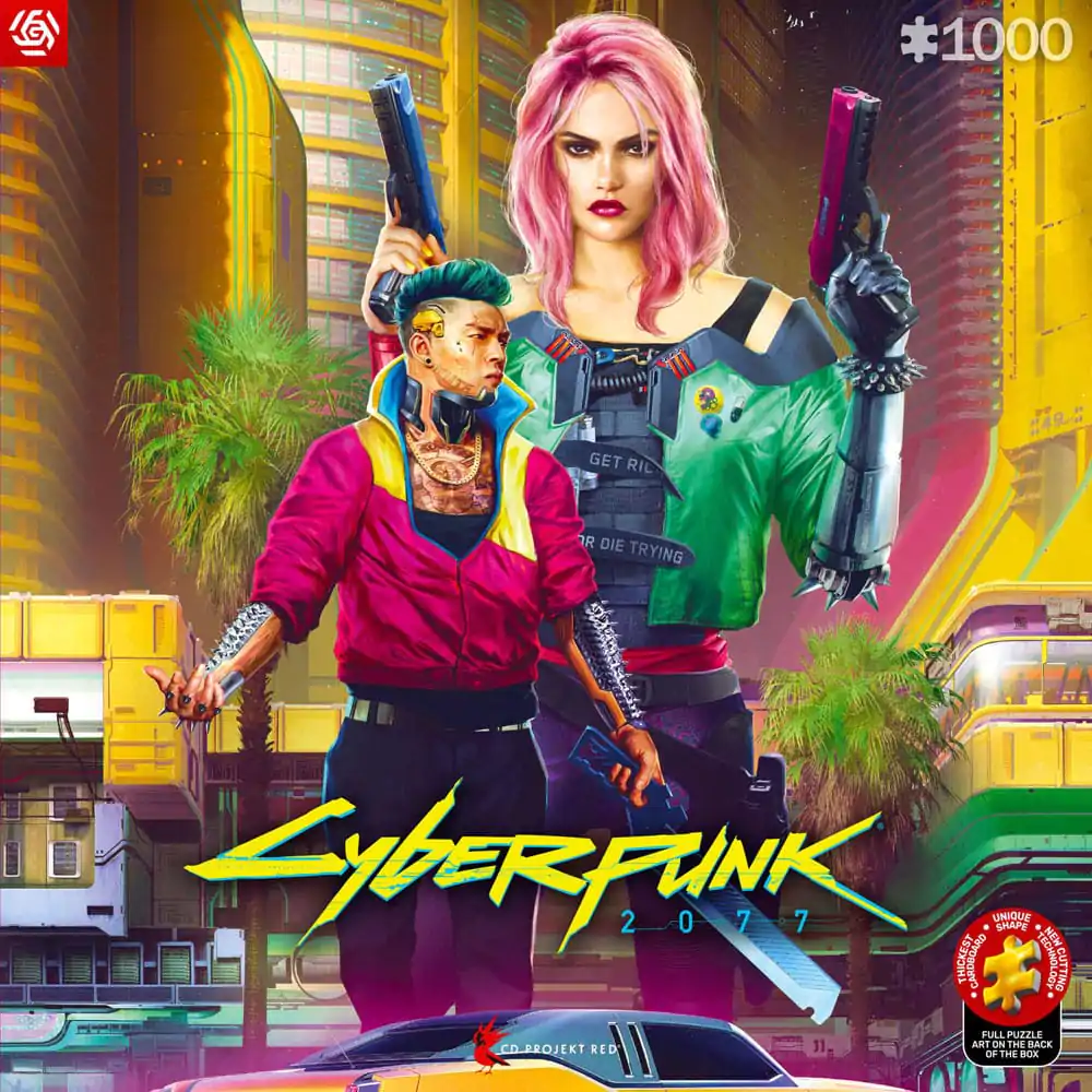 Cyberpunk 2077 Puzzle Kitsch Style (1000 dielikov) produktová fotografia