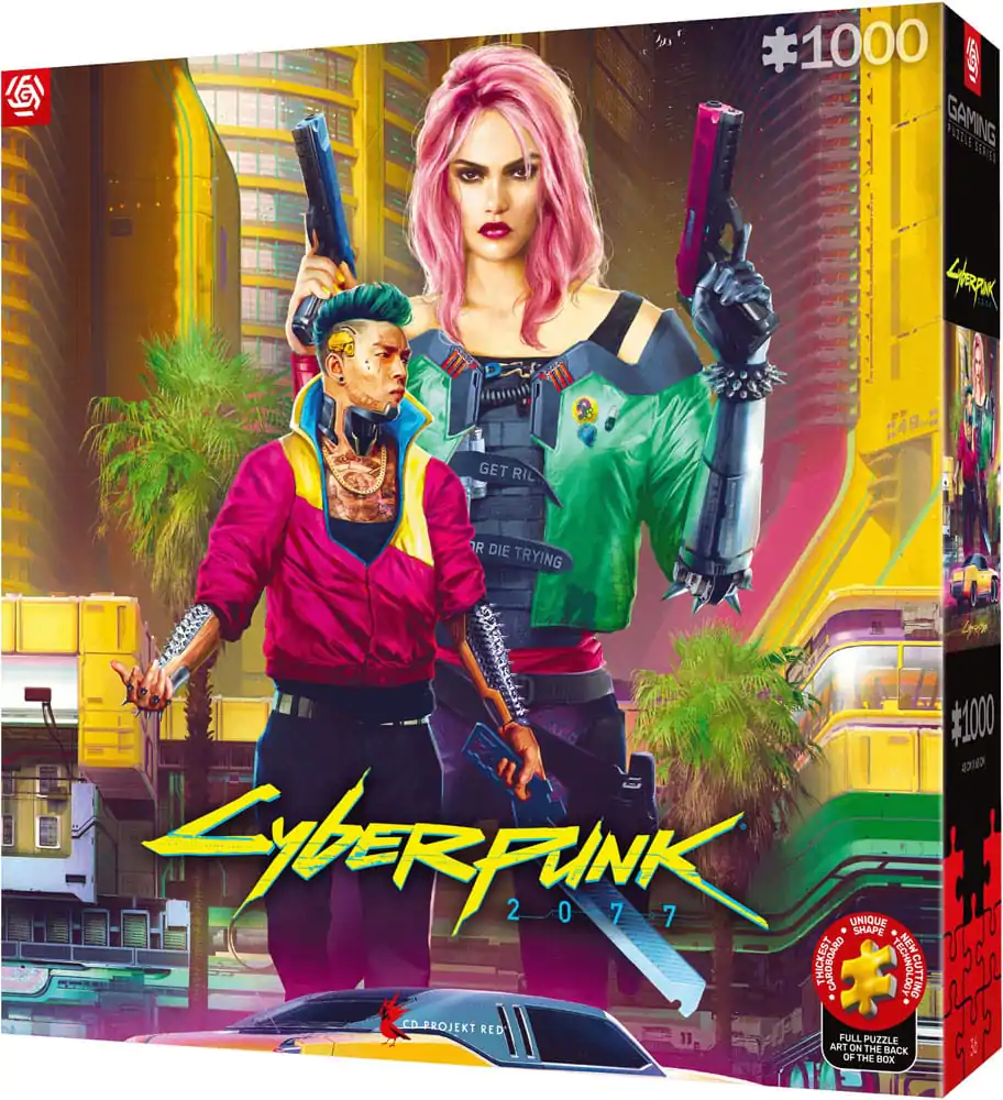 Cyberpunk 2077 Puzzle Kitsch Style (1000 dielikov) produktová fotografia