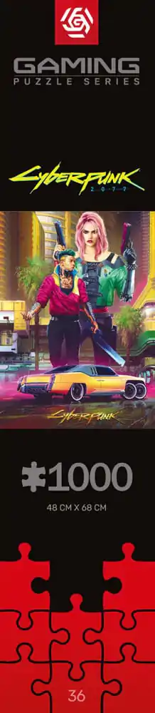 Cyberpunk 2077 Puzzle Kitsch Style (1000 dielikov) produktová fotografia