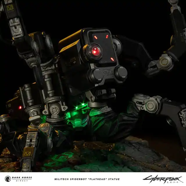 Cyberpunk 2077 Socha Militech Spiderbot "Flathead" 25 cm produktová fotografia