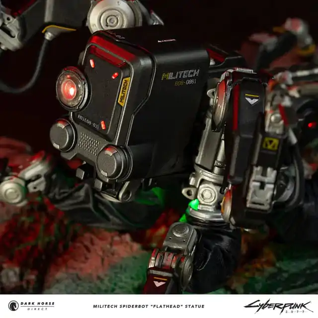 Cyberpunk 2077 Socha Militech Spiderbot "Flathead" 25 cm produktová fotografia
