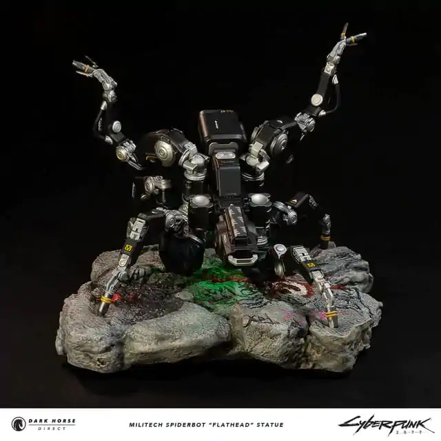 Cyberpunk 2077 Socha Militech Spiderbot "Flathead" 25 cm produktová fotografia
