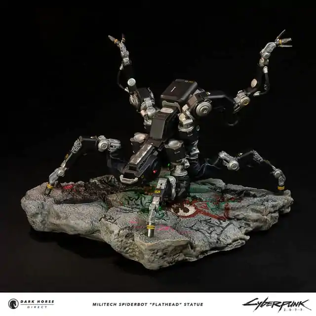 Cyberpunk 2077 Socha Militech Spiderbot "Flathead" 25 cm produktová fotografia