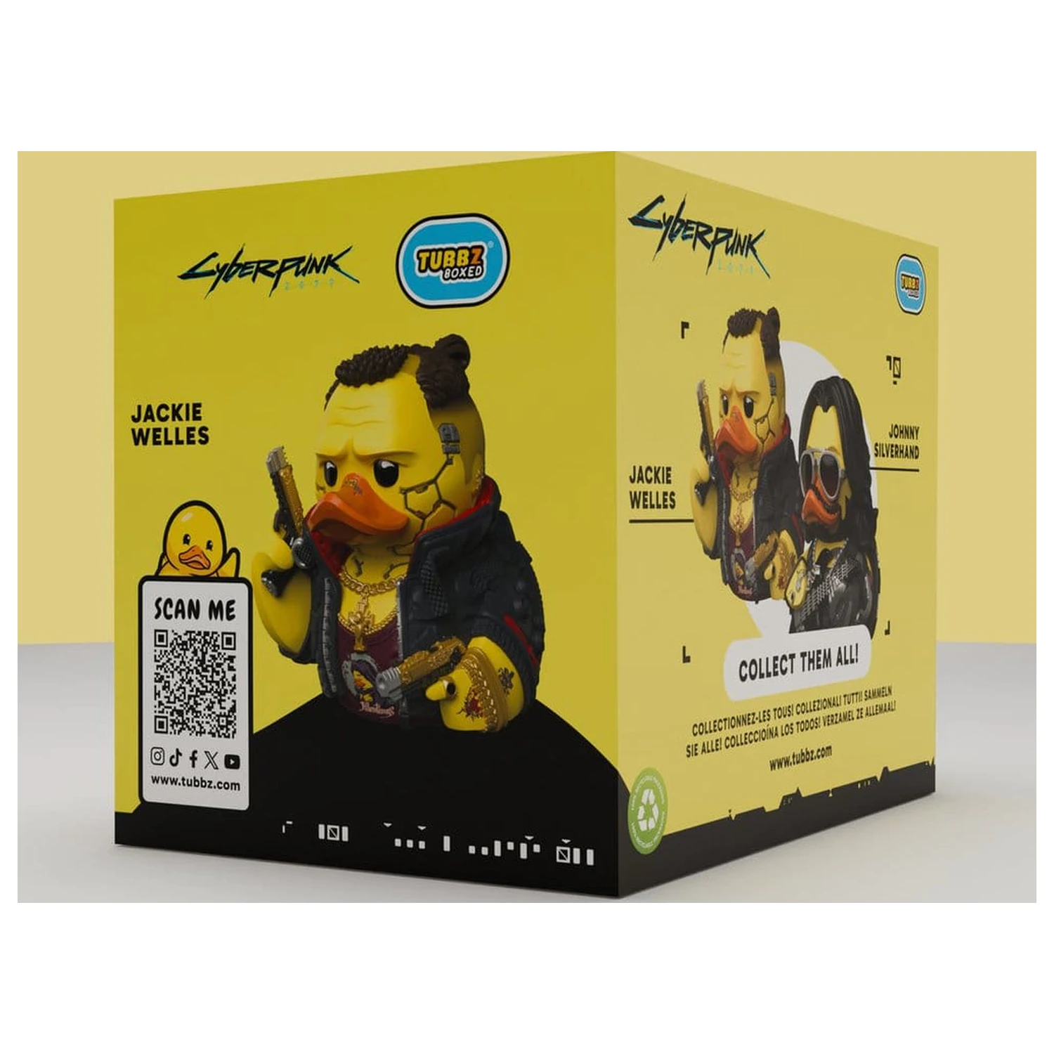 Cyberpunk 2077 Tubbz PVC figúrka Jackie Welles Boxed Edition 10 cm produktová fotografia