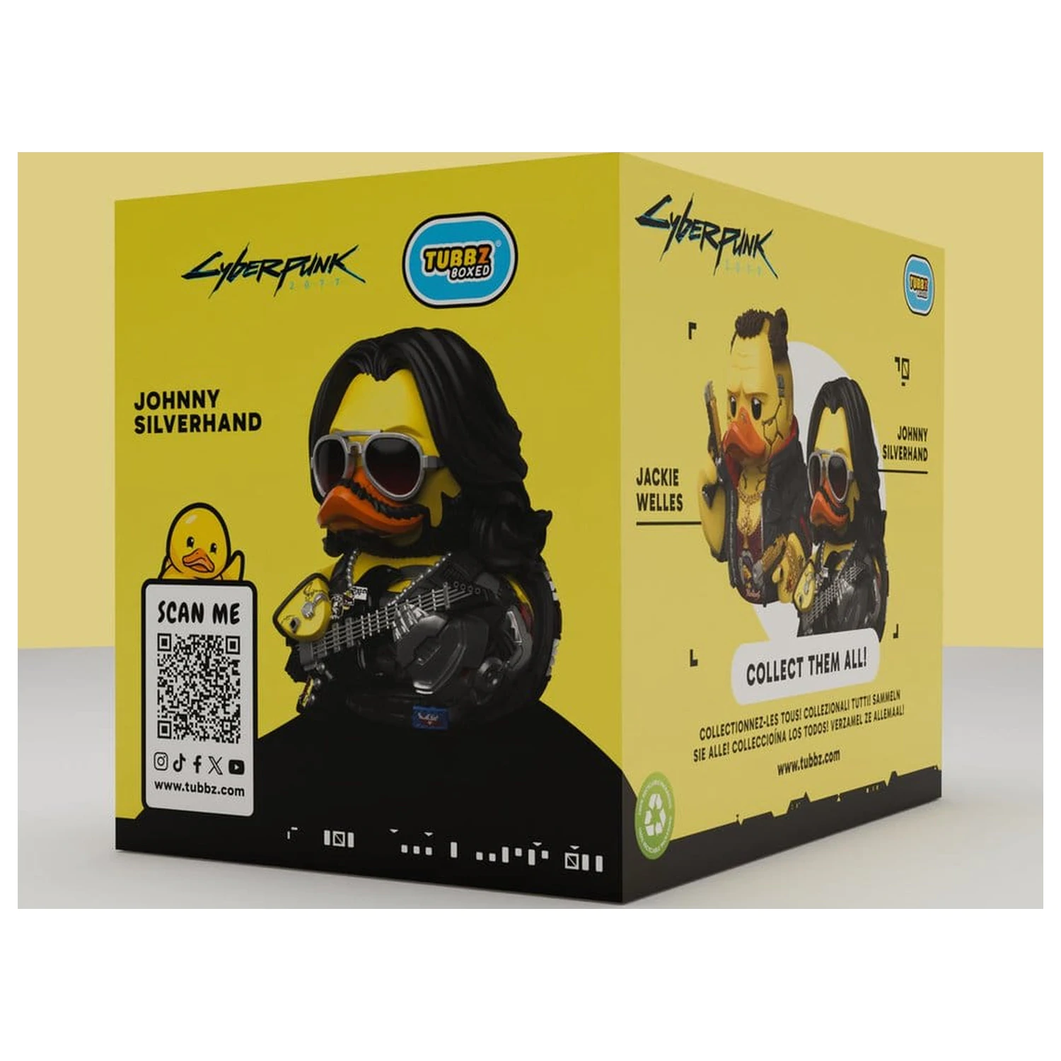 Cyberpunk 2077 Tubbz PVC figúrka Johnny Silverhand Boxed Edition 10 cm produktová fotografia